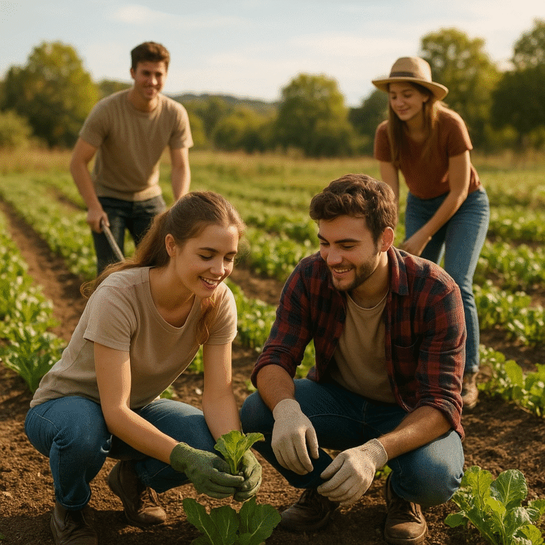 I giovani e l’agricoltura sociale