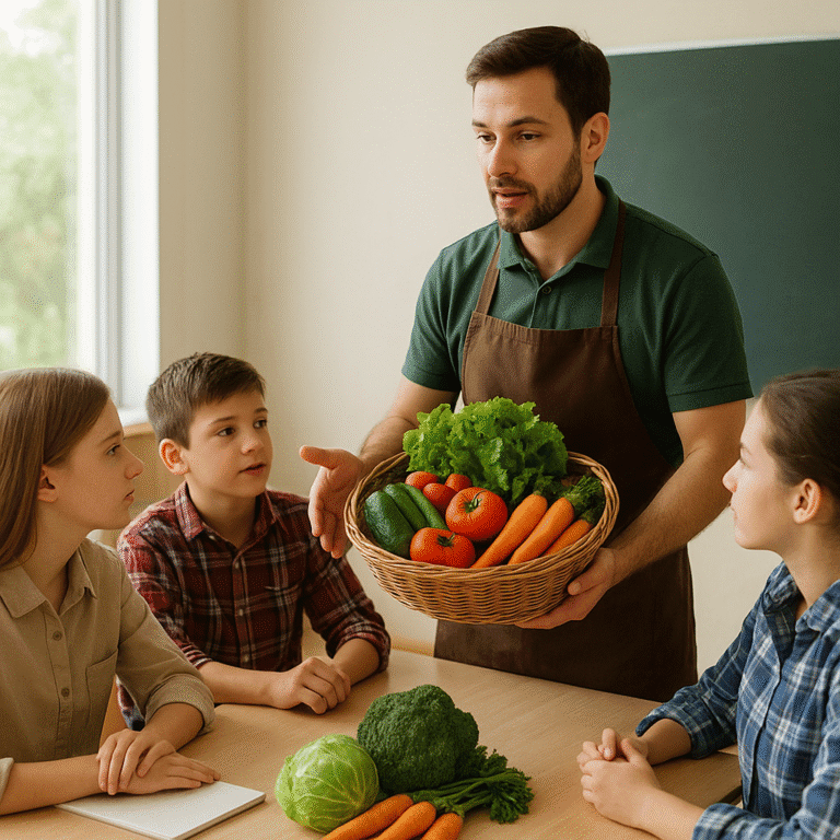 Il ruolo dell’educazione alimentare nelle scuole agricole