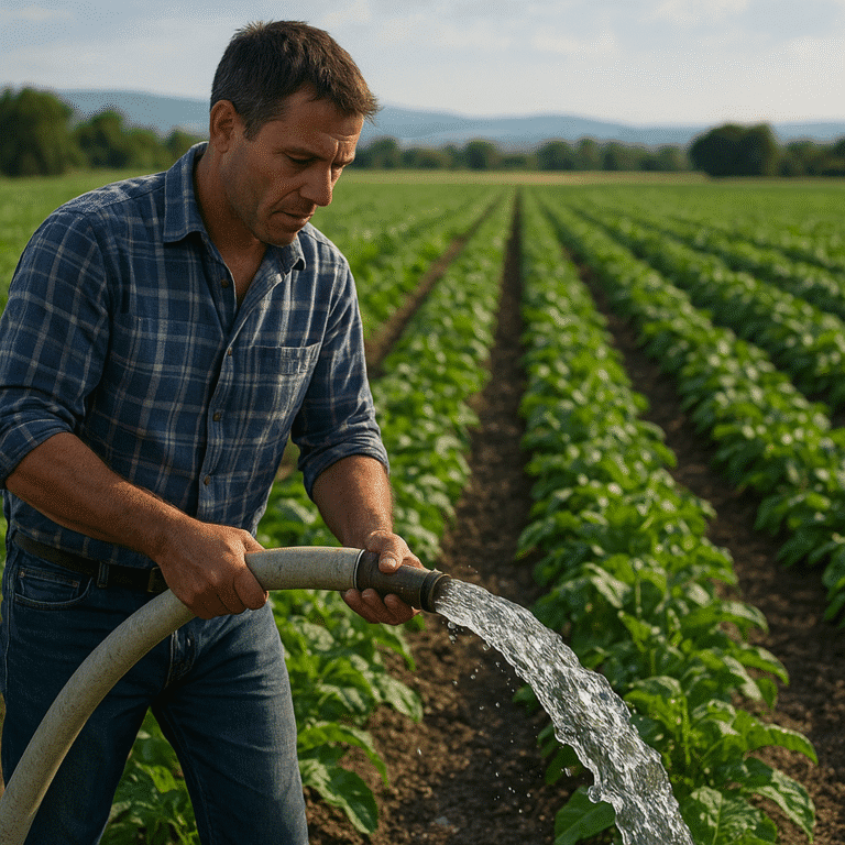 Gli agricoltori e la gestione delle risorse idriche