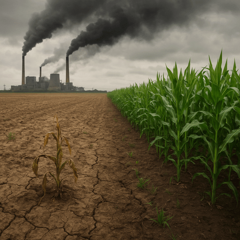 Gli effetti dell’inquinamento sull’agricoltura