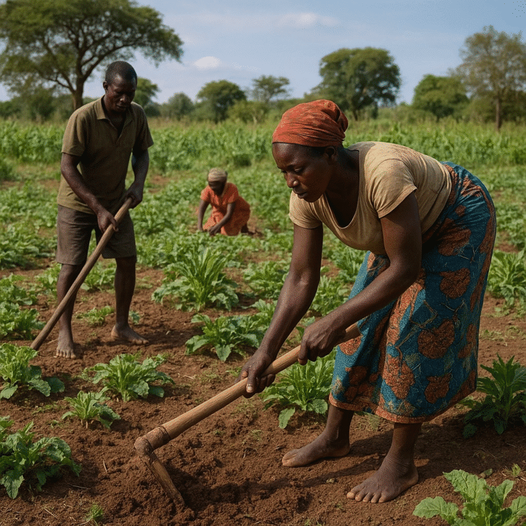 Le tecniche tradizionali di coltivazione in Africa