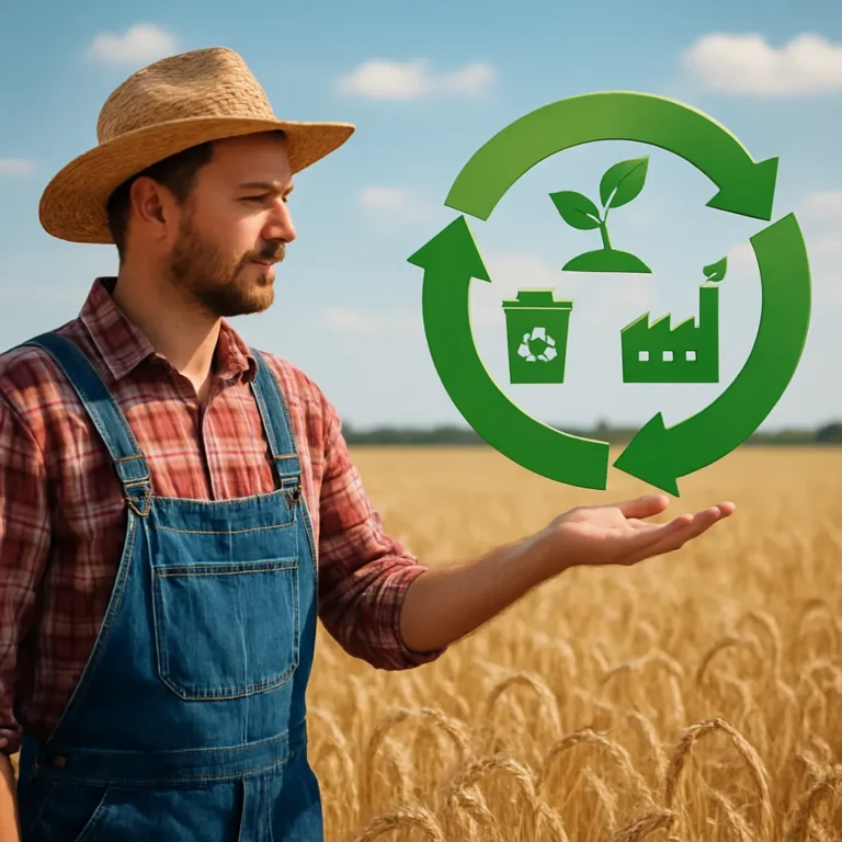 Come l’agricoltura contribuisce all’economia circolare
