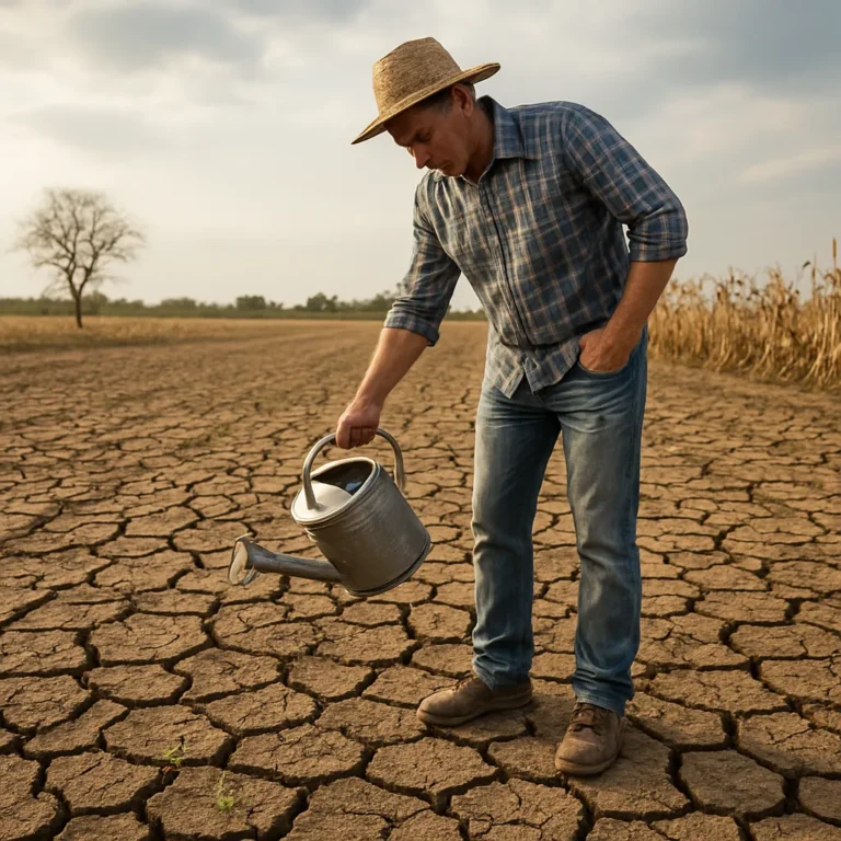 Come gli agricoltori affrontano la siccità e la scarsità d’acqua